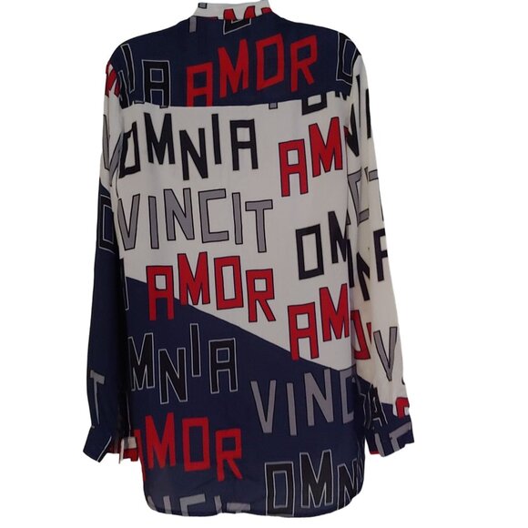 Pianura Studio Amor Vincit Omnia / Love Conquers All Long Sleeve Button Shirt 42 - Picture 2 of 13